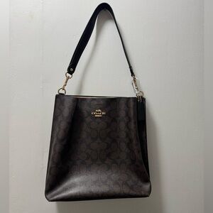 Coach Mollie Bucket Shoulder Bag in Signature Print